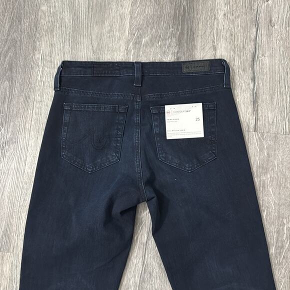 ag Adriano Goldschmied Contour 360 Prima Ankle Cigarette Leg Skinny Jeans Sz 25 - Picture 8 of 13